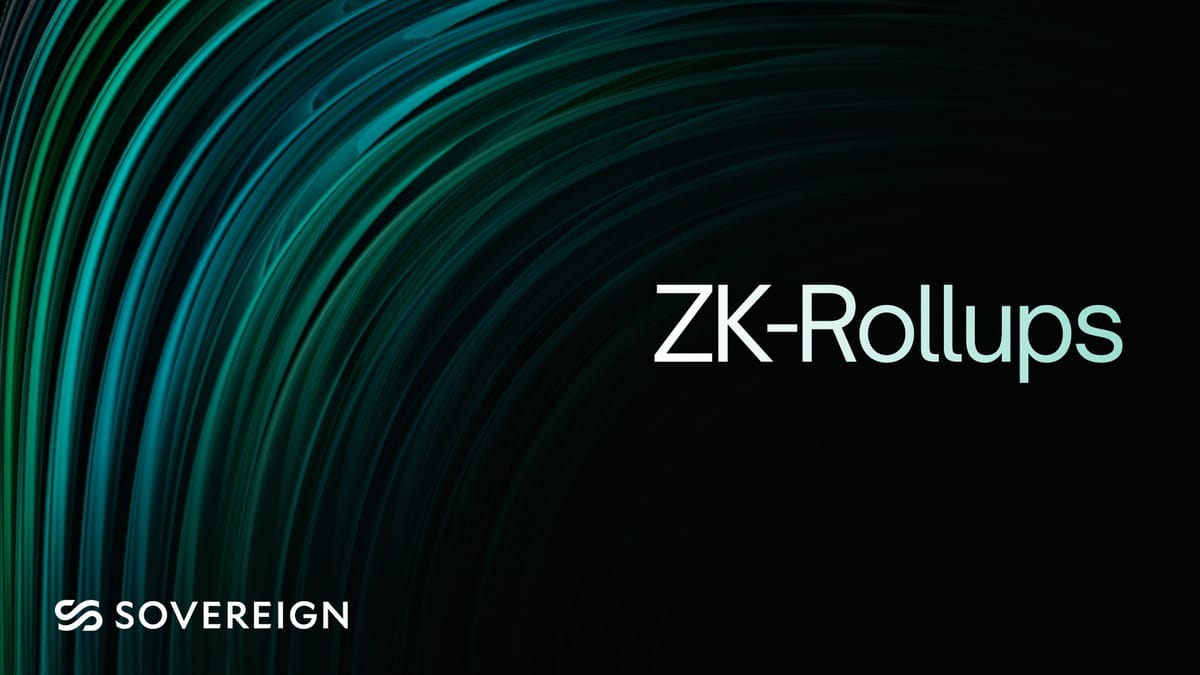 Achieving fast finality with Sovereign ZK-Rollups